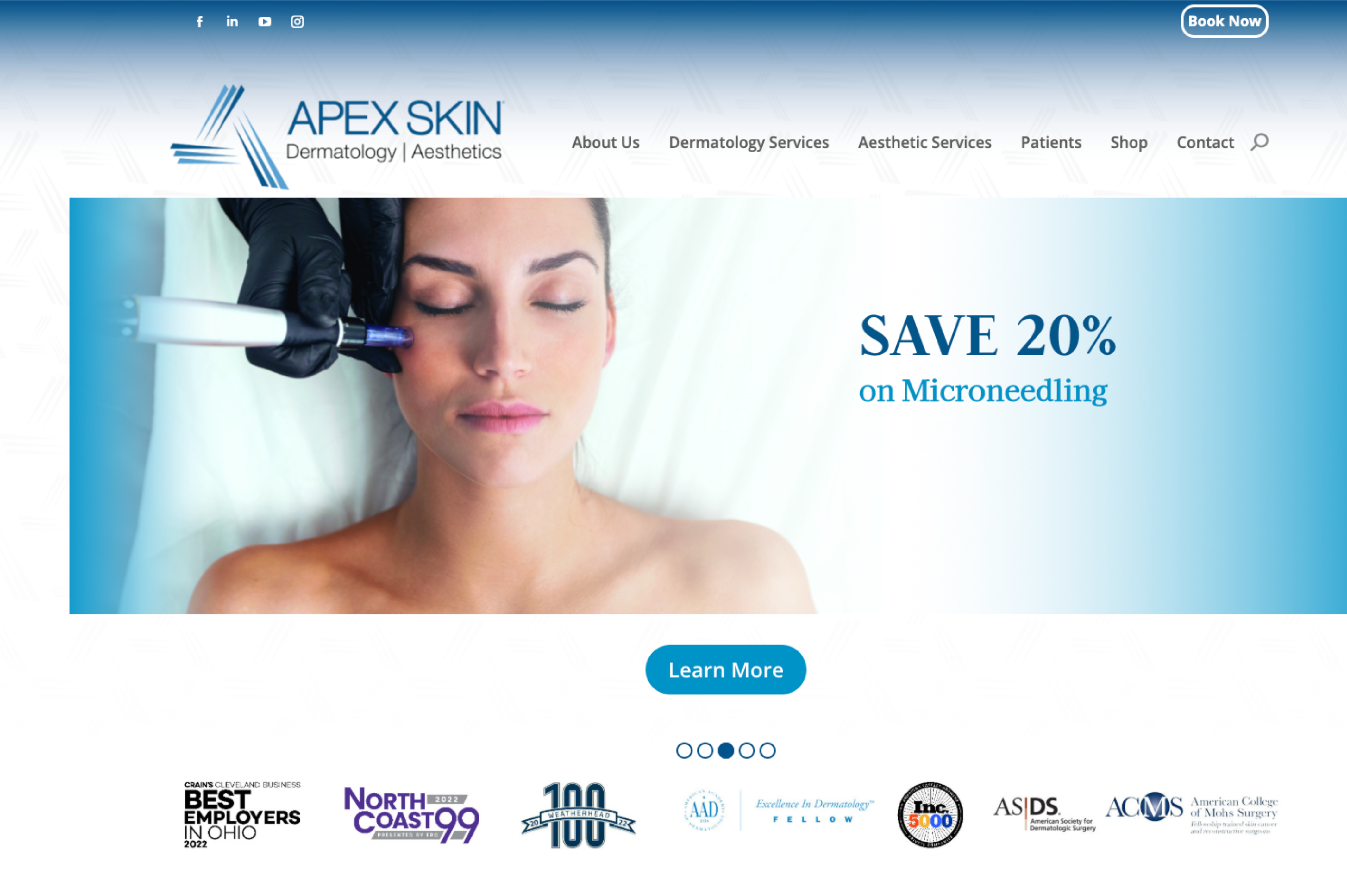 Apex Skin Website