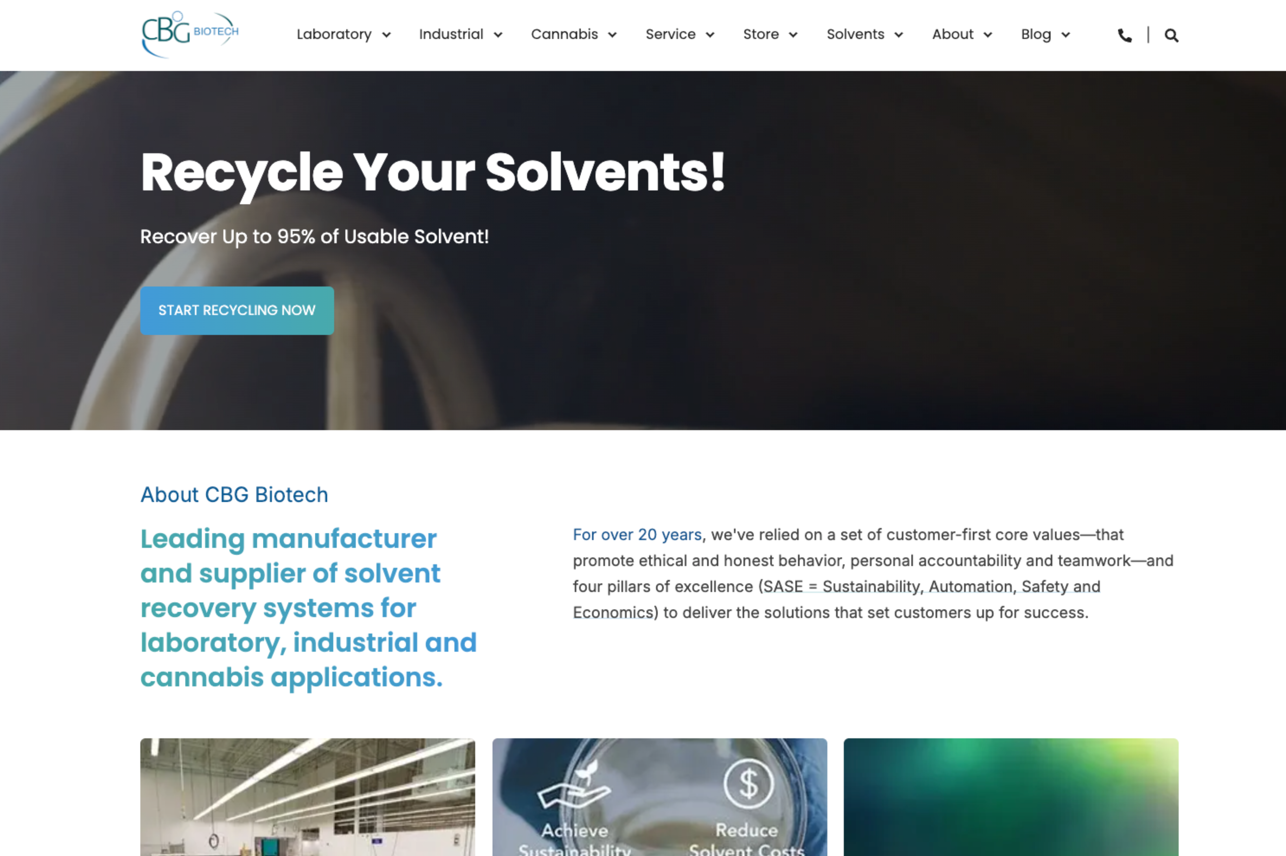 CBG Biotech New Website
